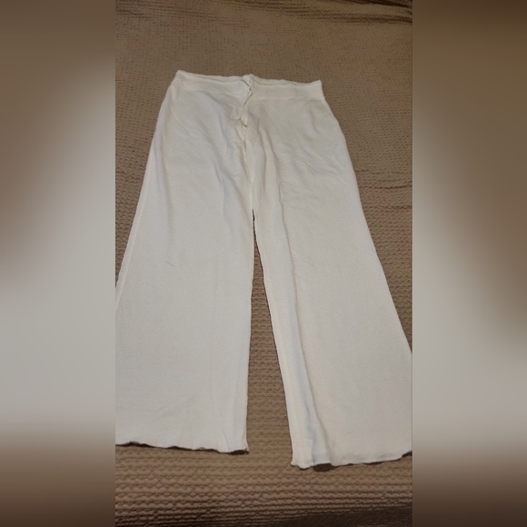 Gap White Lightweight Sweatpants - Picture 7 of 8